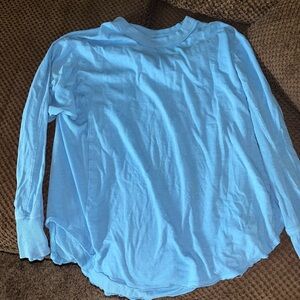 Aerie Light Blue Long Sleeve Shirt